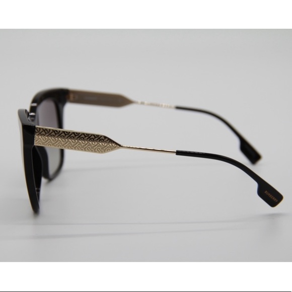 NEW BE4328 3001/11 WOMEN’S SUNGLASSES BURBERRY B 4328 BLACK EYEWEAR BURBERRY - Picture 6 of 13
